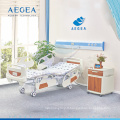 AG-BY004 électrique réglable lit avec abs articulations patient medicare hôpital salut-bas lit